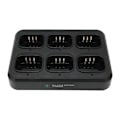Miniatyrbillede 8 af 8: Walkie Talkie seksvejs oplader Hurtig varmeafledning 500mA udgang AC 100‑240V multiopladerbase til MD‑380 EU-stik