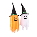 Pikkukuva 5 / 8: Ghost String Lights Kirkaskuvioinen Spooky Ambience Akkukäyttöiset LED-haamuvalot juhlasisustusperheelle