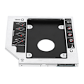 Miniatyrbillede 5 af 8: SATA3.0 HDD Caddy 9,5 mm/12,7 mm Universal anden aluminiumslegering computertilbehør til bærbar 9,5 mm
