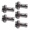 Miniatyrbillede 6 af 8: 6 STK PC Vandkøling TwoTouch Fitting G1/4 gevind Modhagestik til rør 9,2 mm