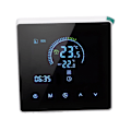 Miniatyrbilde 4 av 8: 3A Smart Termostat Intelligent Touch Fargeskjerm LCD Display Termostat Vannvarmer Kjele for Hjemmekontor Kjøpesenter Butikk Hvit WiFi-modell