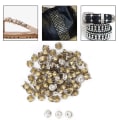 Pikkukuva 5 / 8: 100 kpl Cap Crystal Inlay Rapid Rivets Spots Studs Cap DIY Nahka-askartelukoristeluun