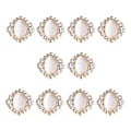 Pikkukuva 4 / 5: 20 kpl Diamante Gem Rhinestone Crystal Flatback -nappeja koristeluun, lahjoja