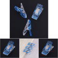 Miniatyrbilde 7 av 7: 20 stk plastklips for quilting Sy strikkestoffbinding Håndarbeidsklemme (blå)