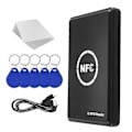 Pikkukuva 2 / 5: RFID NFC Kopiointilaite 13.56KHz Avaimenperä NFC Älykortinlukija Kirjoitin 13.56MHz Salattu Ohjelmoija USB UID T5577