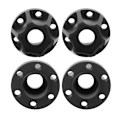 Pikkukuva 4 / 8: 4 kpl RC Car Wheel Hex Hubs Wheel Adapter Black Sopivuus SCX10 1/10 RC Crawler 1,9 tuuman 2,2 tuuman pyörälle 20 mm