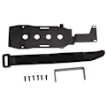 Miniatyrbilde 2 av 8: Aluminiumlegering DIY lavt batteri metallbatteriplate for TRAXXAS TRX4 1/10 RC bil
