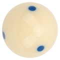 Miniatyrbild 6 av 8: 57,2 mm Pool Standard Träningsboll DotSpot Träningspall Köboll Biljardtillbehör (Blå Prick)