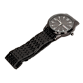 Miniatyrbillede 5 af 8: Herreur Quartz Dag Dato Vandtæt Casual Luksus Lysende Mode Kjole Ur med Legering Rem til Business Sort