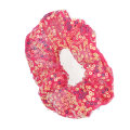 Miniatyrbild 8 av 8: 5 st LED paljetterade Scrunchies Lighting Glow Portable Elastics Hårband Scrunchy för jul Mörkröd