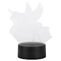 Miniatyrbillede 3 af 8: 3D Farverig Lyslampe LED Touch Control Dyr Form Kunst Natlys USB Batteri Dual Powered