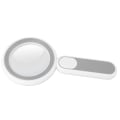 Miniatyrbilde 4 av 8: 8X oppladbar forstørrelsesglass med lys 21Led 3 modus forstørrelsesglass for barn seniorer lesing grå