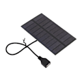 Pikkukuva 6 / 8: 1,5 W 5 V monokiteinen piisiru DIY aurinkopaneelit USB-liitännällä Joustava miniaurinkopaneeli