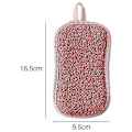 Miniatyrbild 2 av 5: 3-pack Tvättbara Disktrasor, Återanvändbar Disktrasor, Mikrofiber Skrubbtrasor, Antibakteriella Dubbelsidiga Svamppads för Rengöring