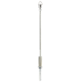 Miniatyrbilde 1 av 8: Banjo Pole Oppreist Sølv Justerbar Bærbar Stativ Musikk Instrument Tilbehør 350mm