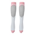 Miniatyrbillede 3 af 8: Compression Running Sleeve Stretch Marathon Ride Farve Strømper til Joggere Atleter Pink Blå L/XL