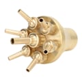 Miniatyrbilde 7 av 8: Kobberfontenedyse med direkte sprøyting, universell justerbar bassengsprinklerhode for hage G2 tommer