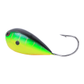 Miniatyrbilde 3 av 8: Isfiske lokker Popper Hard Artificial Egg Crank Agn Enkel Sharp Hook Tackle16