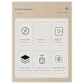 Miniatyrbild 5 av 5: Bärbar Trådlös Bluetooth-högtalare, Multifunktionell CD Rosröd