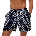 Pikkukuva 1 / 4: Escatch Miesten Nopeasti Kuivuva Uimahousut Ranta Board Shorts - Kalapainatus