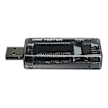 Miniatyrbilde 5 av 5: DC Mobil Strømlading Strømspenning Digital Monitor USB Tester Strøm 0-3A Spenning 4-20V Dobbel