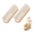 Miniatyrbild 7 av 7: Snow Boots Rengöringsborste i mocka - 2 ST