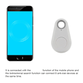 Pikkukuva 4 / 7: Mini Bluetooth Tracker Bag Lompakkoavain Pet Kadonnut Smart Finder Locator Hälytin valkoinen white