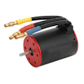 Miniatyrbild 8 av 8: 3650‑2300KV Vattentät Borstlös Motor med 60A ESC Programmeringskort 4mm Banankontakthållare för 1/8 1/10 RC Bil
