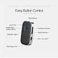 Miniatyrbilde 5 av 5: 2-i-1 Bluetooth-mottaker og sender Bærbar trådløs Bluetooth