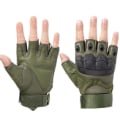 Miniatyrbild 1 av 4: Andas blå unisex utomhussport taktiska handskar i armégrönt