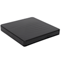 Miniatyrbild 7 av 8: Extern DVD-enhet Svart USB3.0 USB C-gränssnitt Bärbar Design Praktisk Stabil Pålitlig CD-skrivare för Win8