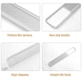 Miniatyrbillede 4 af 8: 2 stk./sæt Professionelle Nano Glas Neglefile Transparent Polering Slibning Negle Filing Manicure Værktøj