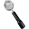 Pikkukuva 3 / 5: 51 mm pohjaton portafilter espressokoneeseen suodatinkorilla