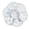 Miniatyrbilde 4 av 8: Mote Resin Neglekunst Dekorasjon Tredimensjonale Blanke Neglepynt for Kvinner
