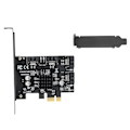 Miniatyrbild 1 av 8: SATA3.0 till PCI E expansionskort Svart ABS 4 port 6G adapter hårddiskkort Stöd för PM