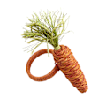 Miniatyrbild 1 av 5: Handvävda servettcirklar Servettringar Servettringar till påsk