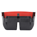 Miniatyrbilde 7 av 8: Under Screen Oppbevaringsboks Midtkonsoll Organizer Skuff Erstatning for Tesla Model Y Model 3 Rød