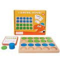 Miniatyrbilde 1 av 8: Ti ramme sett matematikk manipulativ tidlig læring matematikk tellere hjem matematikk spill for barn