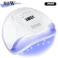Miniatyrbilde 2 av 5: Profesjonell 168W Negletørkerlampe med 42 LED og Automatisk Sensor for Manikyr Skjønnhetssalong Utstyr 80W36LEDS EU
