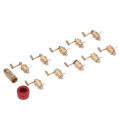 Miniatyrbillede 4 af 8: Mainspring Winder Set Messing Ur Reparationsværktøj Armbåndsur Reparationssæt DIY Urmager Værktøj