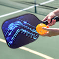 Miniatyrbild 6 av 8: Professionell glasfiber utomhussport bärbar pickleball paddelracket Optimal bollkontroll