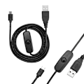 Pikkukuva 8 / 8: Mikro USB power OFF-kytkimellä Raspberry Pi 3 / 2 / B / B+ / A:lle