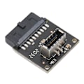 Pikkukuva 2 / 8: Emolevy USB 3.0 Etu 19pin 3.1 Kannettava 5.0Gbps Siirtonopeus Type‑E Etupaneeli Otsikko
