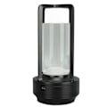 Miniatyrbillede 4 af 8: Led-bordlampe uden ledning, 3 farver, trinløs dæmpning, genopladelig touch-lampe, natbordslampe til soveværelse, sort