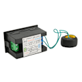 Miniatyrbilde 8 av 8: AC Meter Enfase LCD Digital AC Panel Meter Spenning Strøm Frekvens Amp Watt Power Monitor AC200-450V 0,00-110,0A