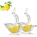 Miniatyrbilde 3 av 4: 5-pakks fugleformet sitronskviser Ergonomisk akryl manuell juicer for lime og appelsin