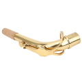 Pikkukuva 7 / 8: Saksofonin kaula messinki Alto Sax Bend -putkelle soittimien tarvikkeet 2,45 cm Kulta