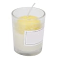 Miniatyrbilde 2 av 8: Glass Cup Aromaterapi Duftlys Bankett Bryllups Lysestake Hjemmedekorasjon Lysegul