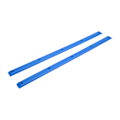 Miniatyrbilde 8 av 8: Rib Bones Rails Slitestødig Slitesterk Fleksibel Blank Utseende Longboard Rails Ribs BonesBlue