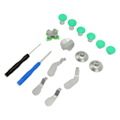 Miniatyrbillede 6 af 8: Håndtag Metal Key Paddle Sæt Professionel Aluminium Legering Udskiftning Controller Key Paddle Kit til PS4 Grøn